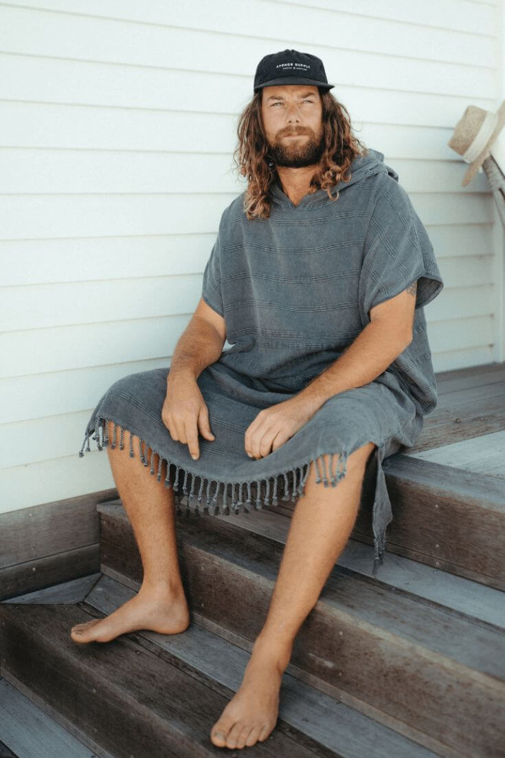 Hooded Towels NZ Towelies Turkish Cotton Towel Hoodie STOKEDNZ